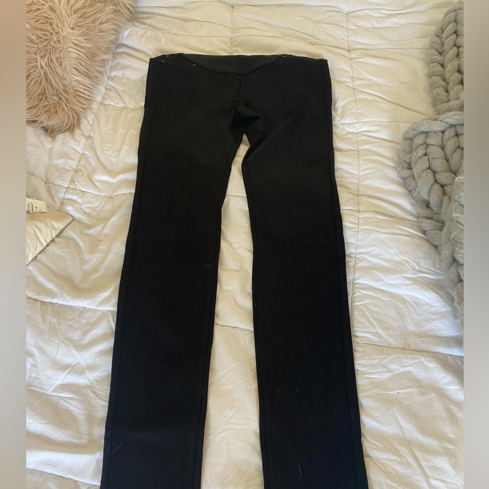 Liver pool maternity black jeggings